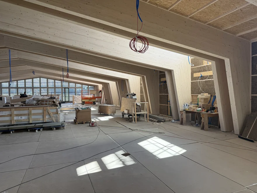 Laufende Bauarbeiten in den Franches-Montagnes