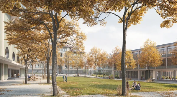 Outdoor spaces as a link between the past and the future.