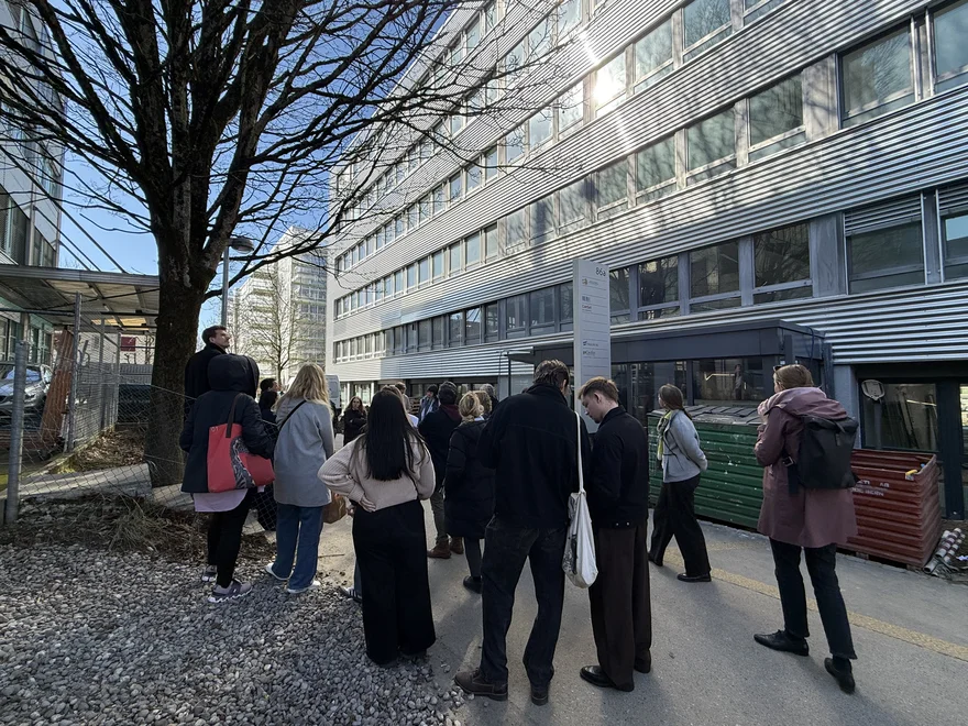 Baustellenbesuch in Bümpliz